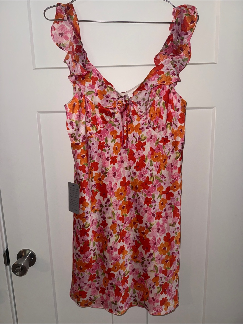 ASTR The Label Floral Ruffle Mini Dress - Picture 3 of 4